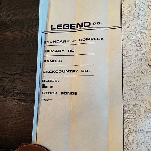 NRA Whittington Center Topical Map - Picture 6 of 6